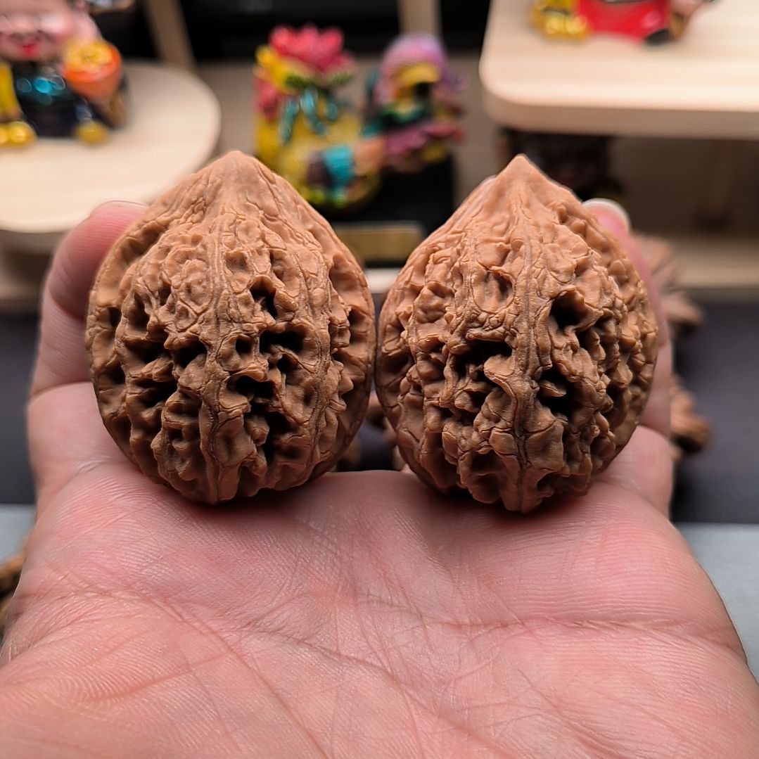吊坠文玩核桃山地大沽石38尺福利