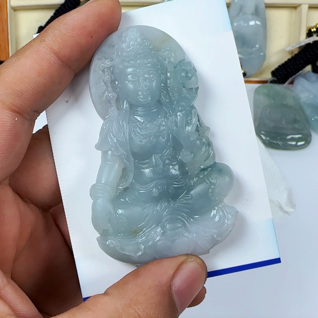 三***仔定制翡翠未镶嵌不退不换