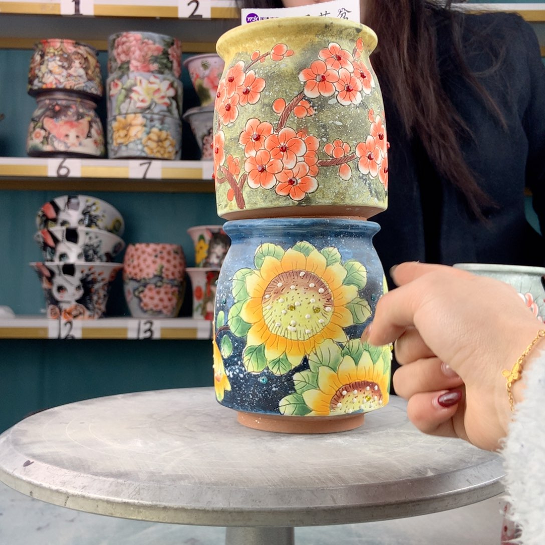 罐景德镇手工瑕疵124