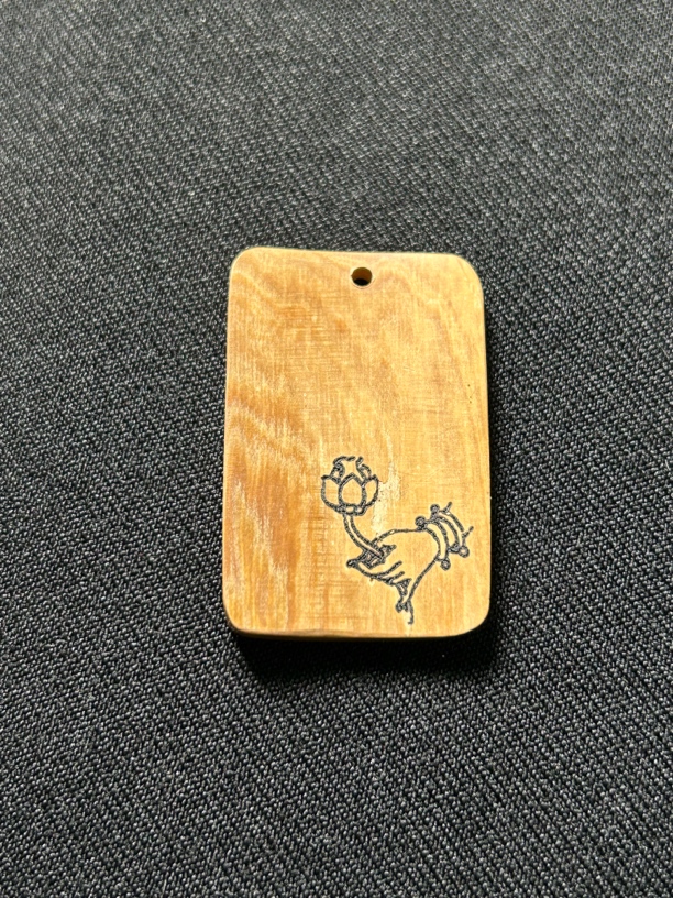 H13113只做天然猛犸牙 一指莲花