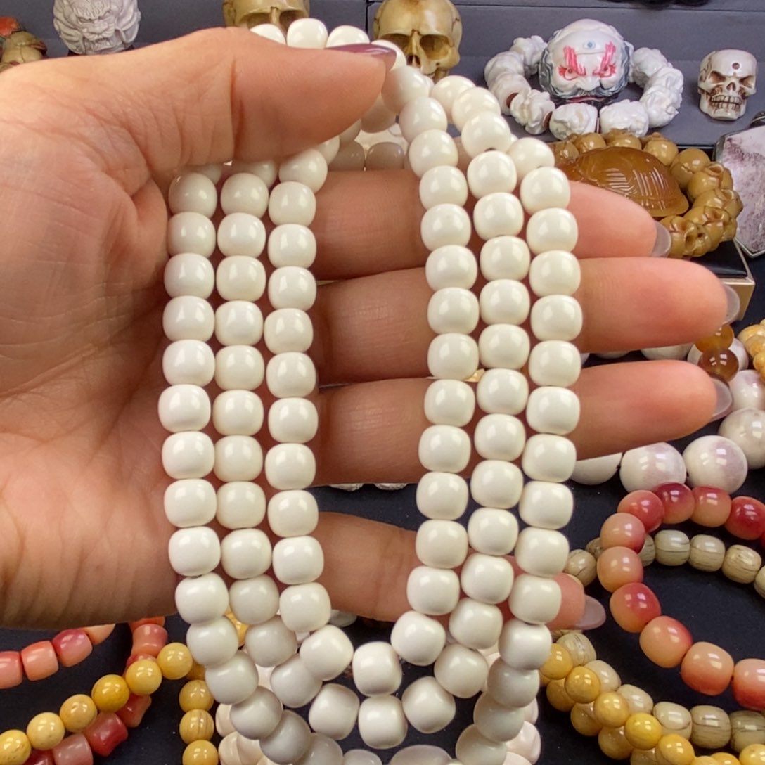 鹿骨把件好看好玩