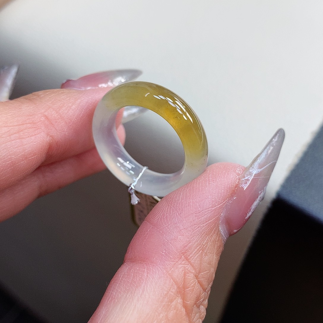 翡翠戒指未镶嵌14号