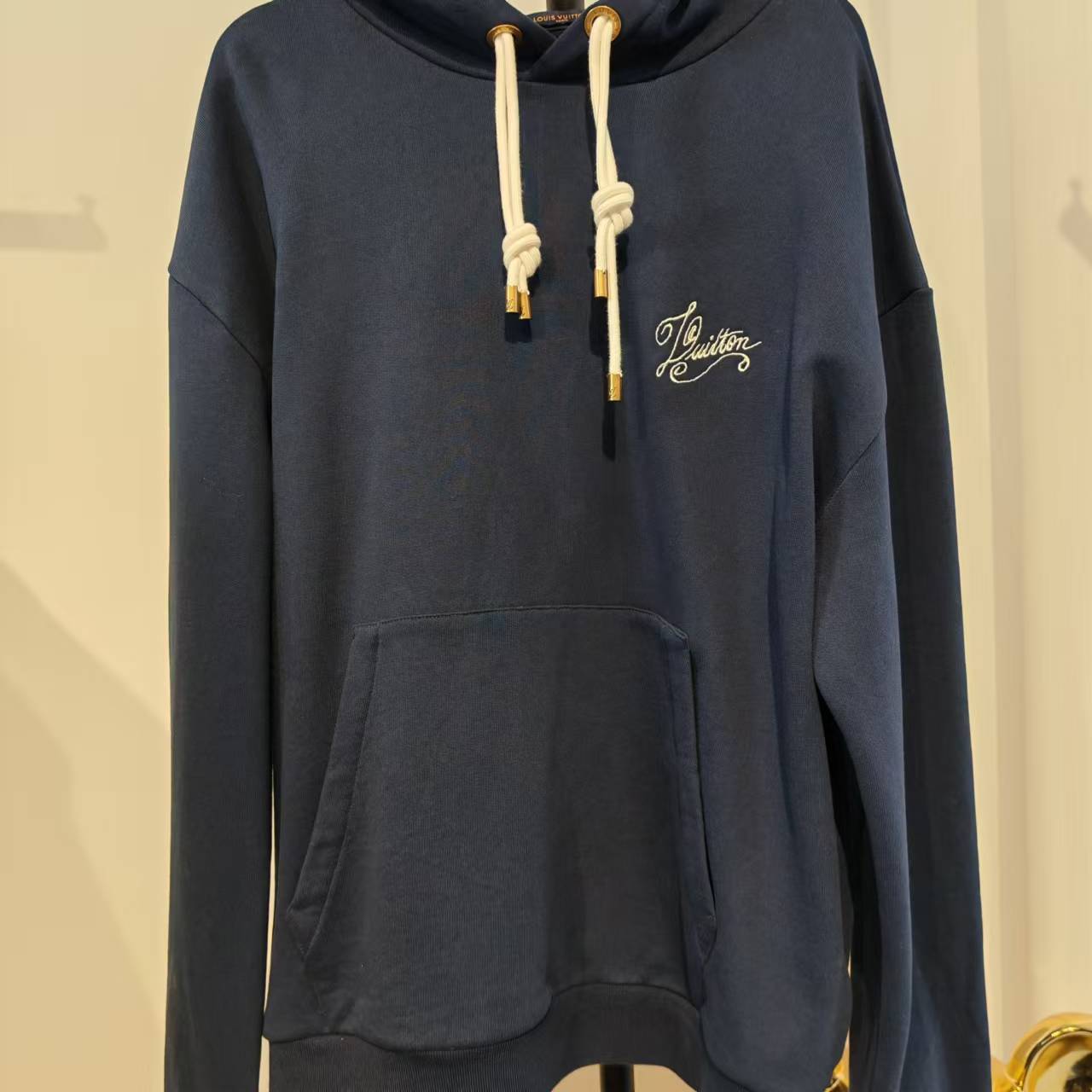 99新 LouisVuitton/路易威登 双拉绳套头卫衣 022