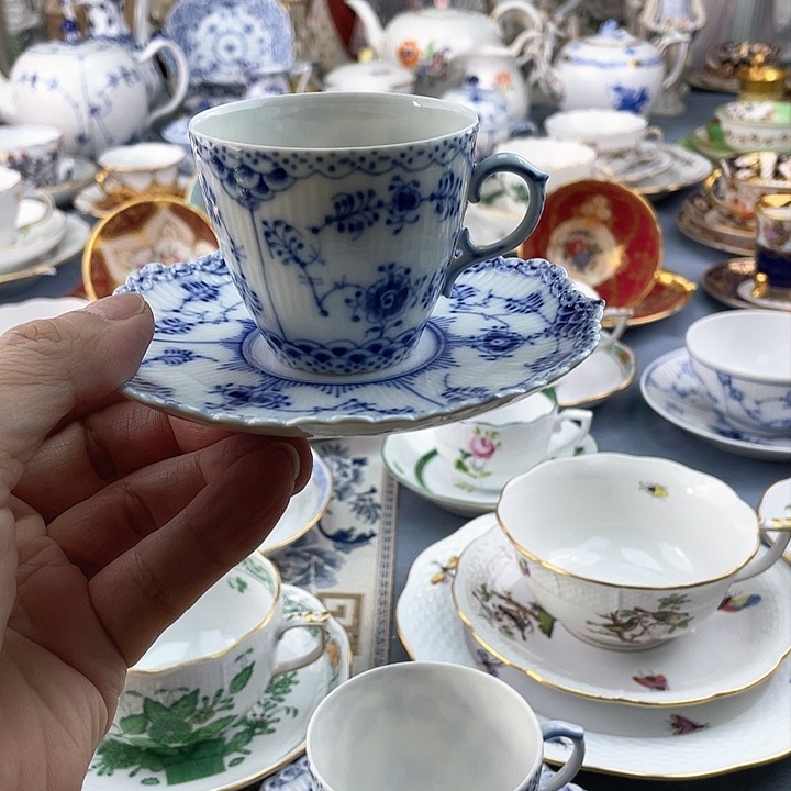 中古欧瓷雅致小房子