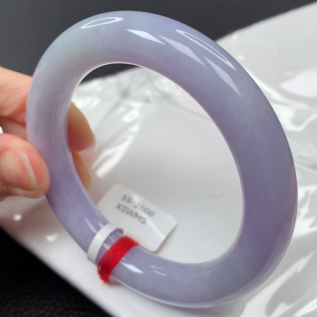 【闪购商品】翡翠手镯未镶嵌33号圆条wmsxs55