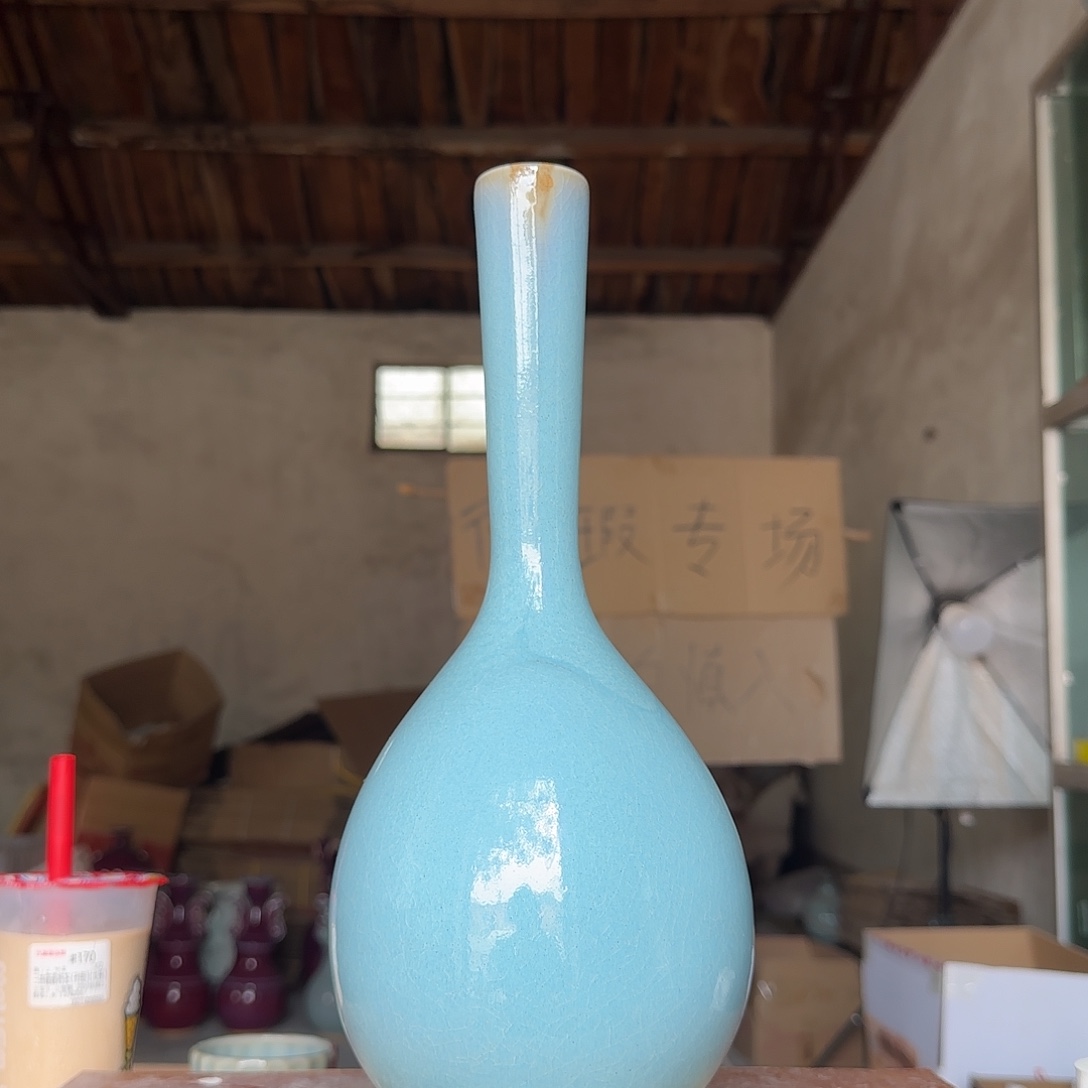 摆件郑家钧瓷摆件微瑕
