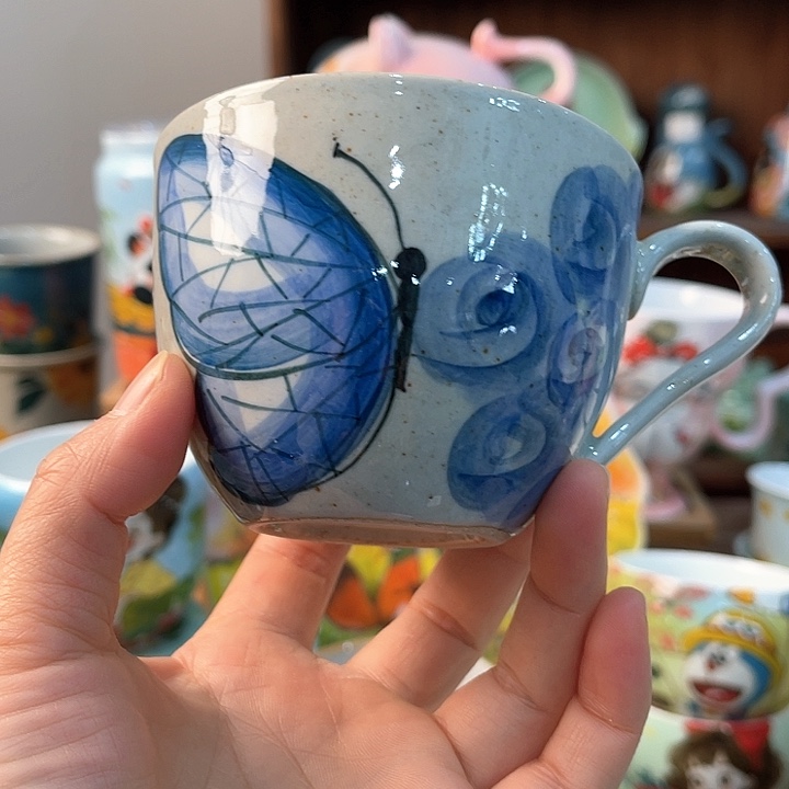 陶景德镇釉下手绘陶瓷 