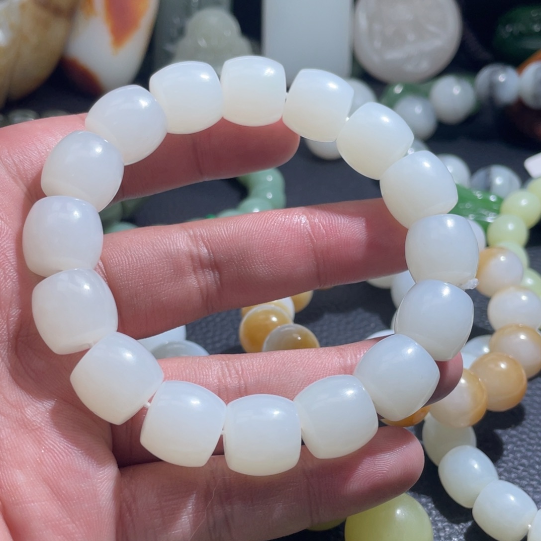 和田玉手串未镶嵌徐*海