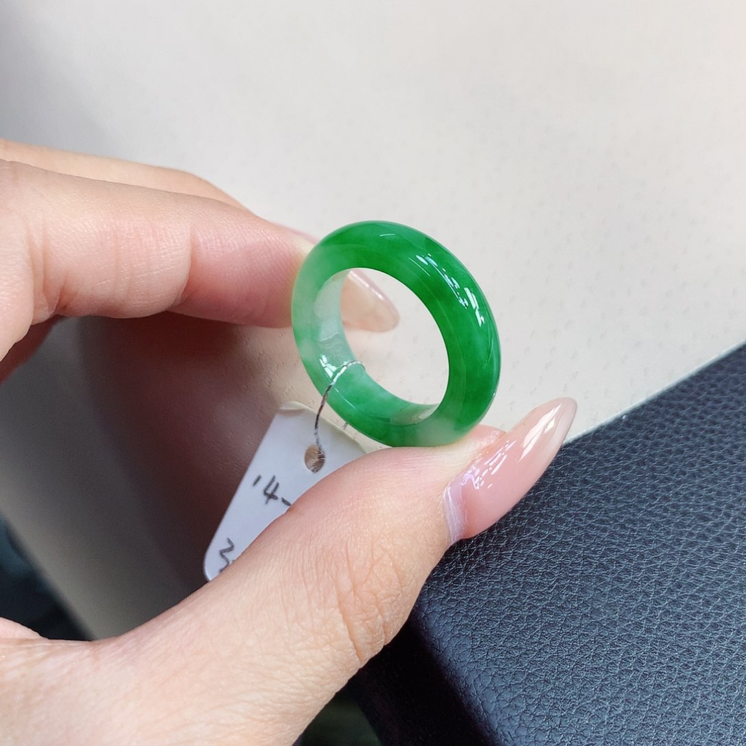 未镶嵌戒圈翡翠14.15号