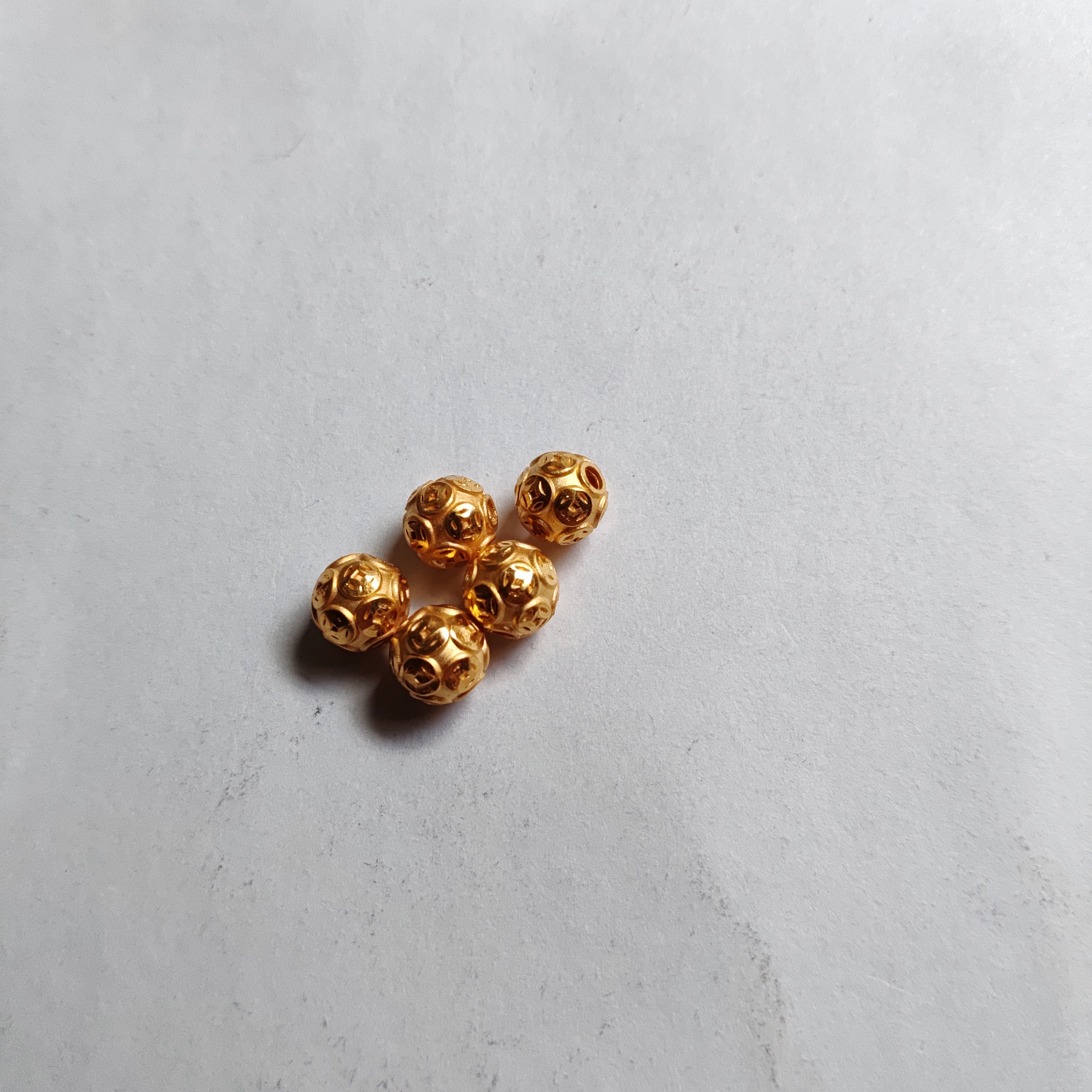 金元宝足金999貔貅珠子首饰