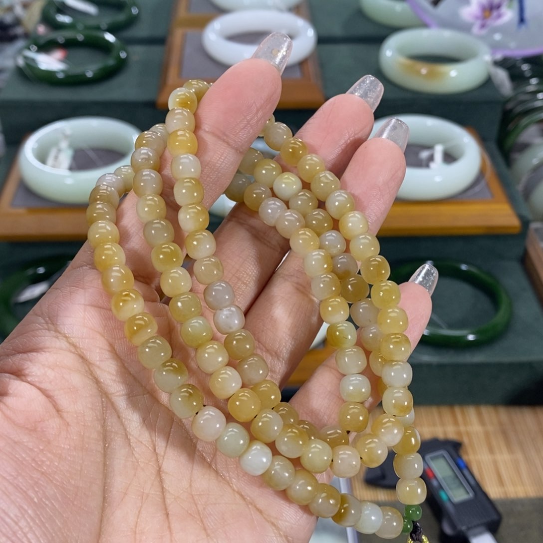 和田玉手链未镶嵌