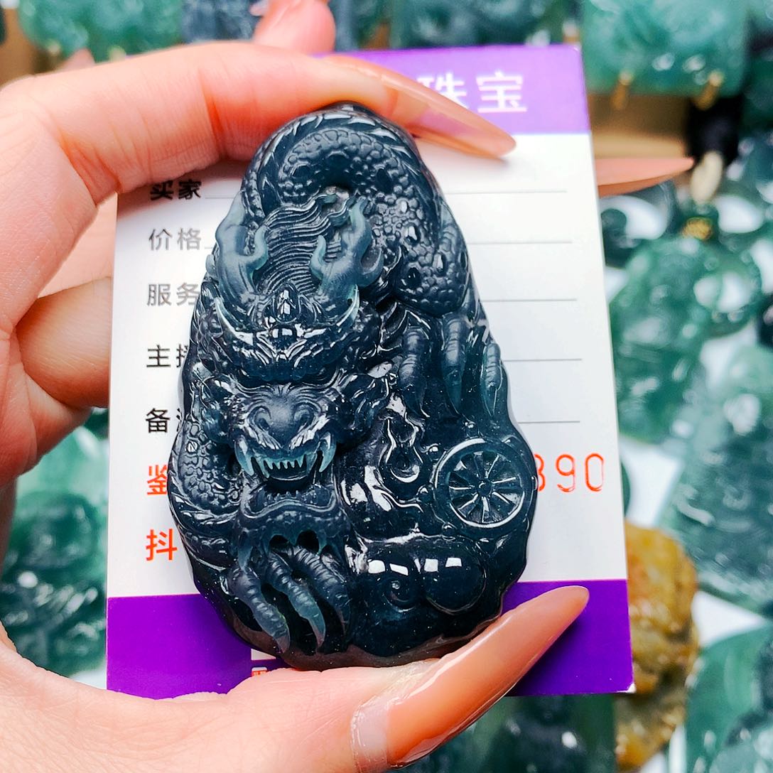 【闪购商品】翡翠未镶嵌颈饰纯天然A货翡翠