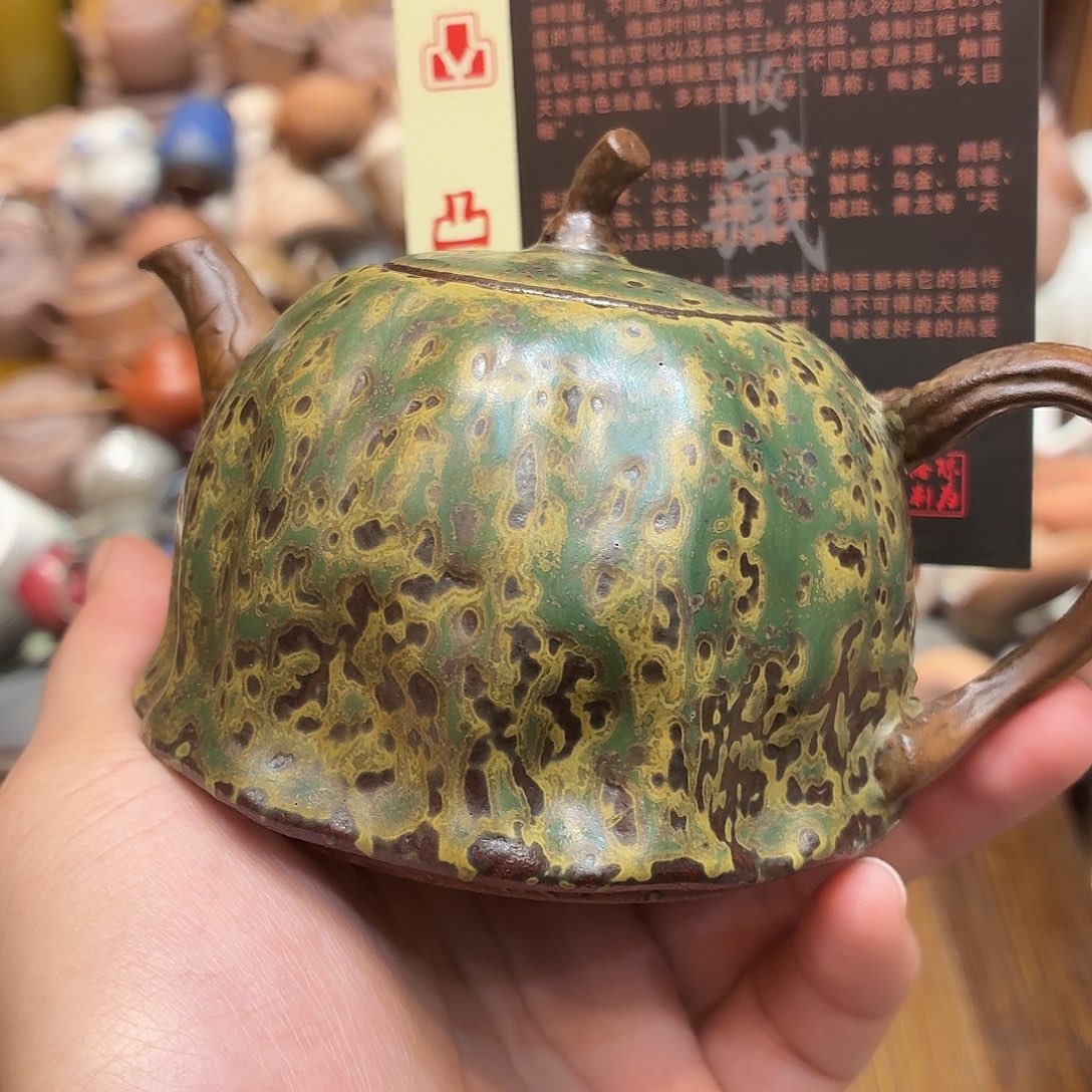 柴烧老岩泥茶器皿