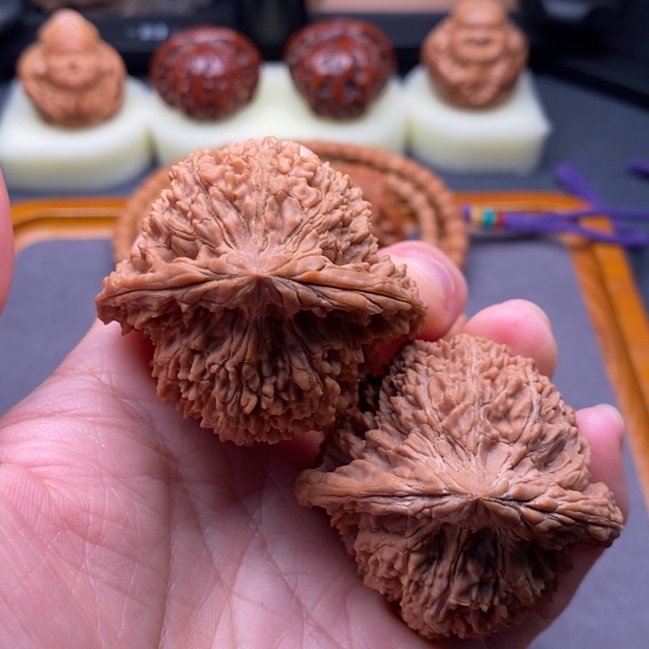 文玩核桃把件悟*人满天星