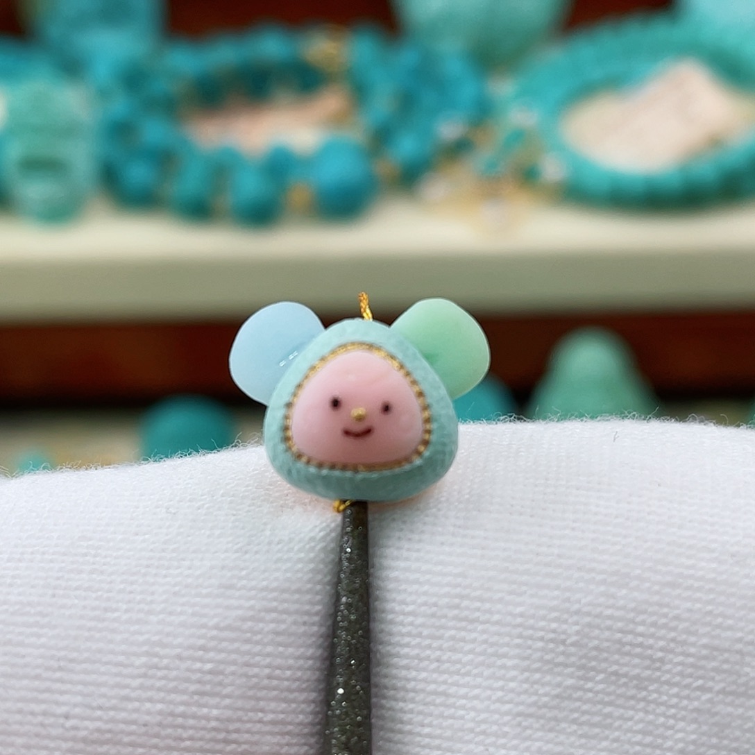 未镶嵌绿松石珠宝奇石