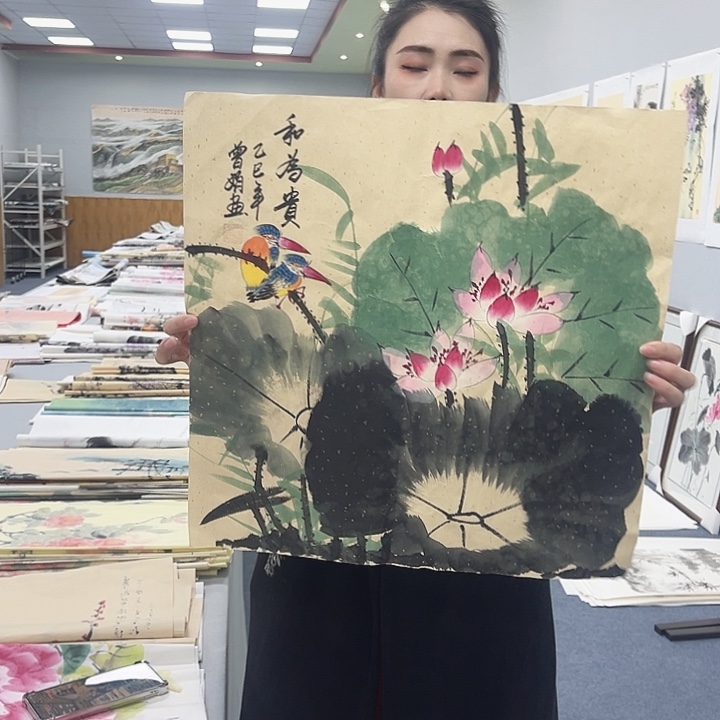 国画国画纯手绘作品