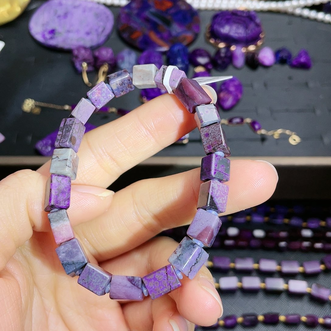 苏纪石（舒俱来）手链未镶嵌