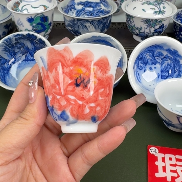 景德镇纯手工手绘茶器219