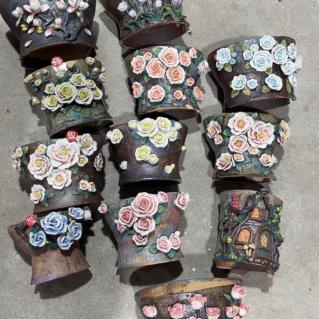 火锅系列陶然花器手工花盆
