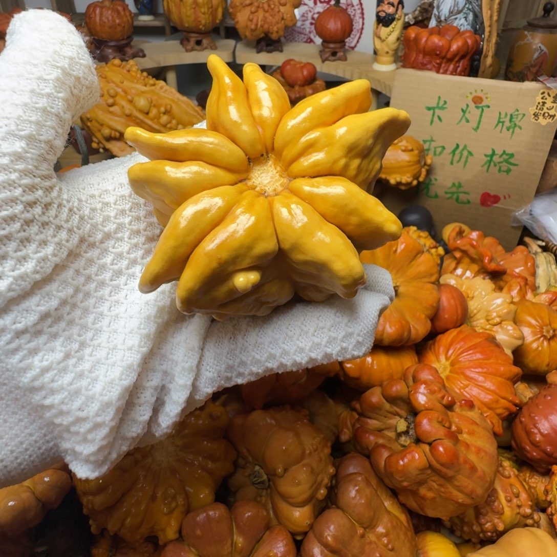 @***然特价花皮葫芦不退不换