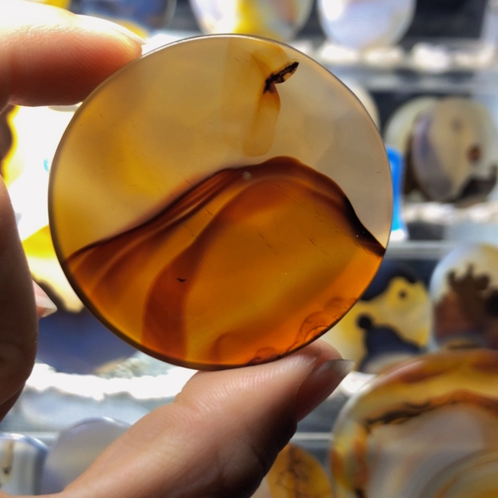 合金玛瑙/玉髓珠宝奇石14