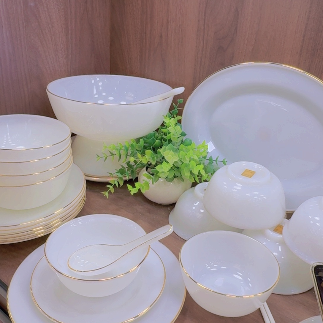 45%以上骨粉骨瓷纯白玉瓷碗单拍