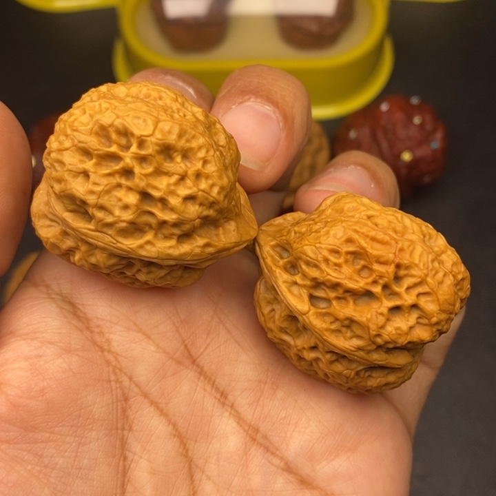 吊坠文玩核桃35尺领头羊金蟾