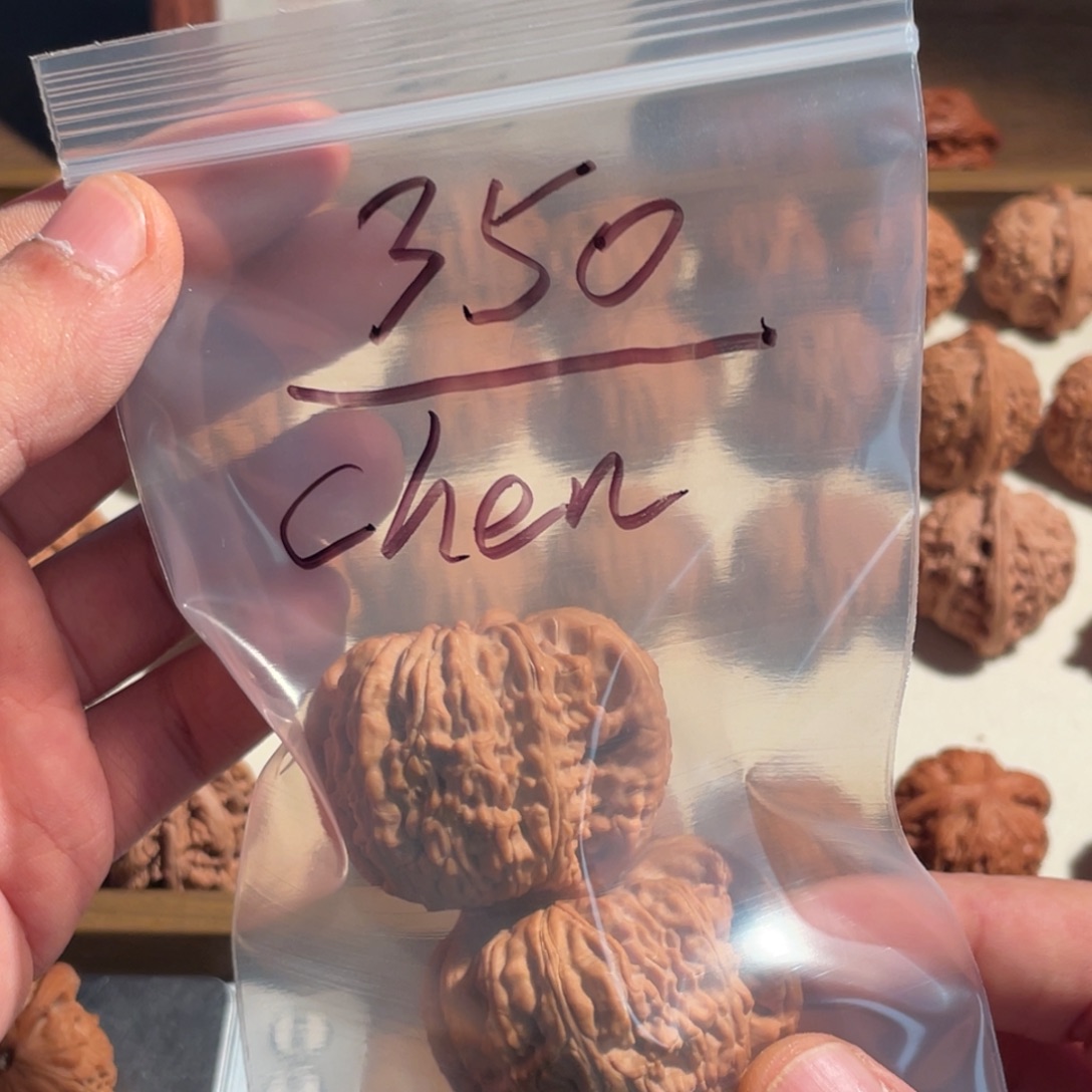 C***丶45闷白白狮子文玩核桃