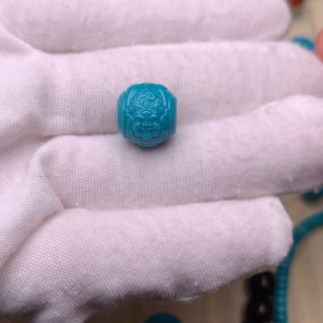 绿松石未镶嵌绿松石黄财12.1