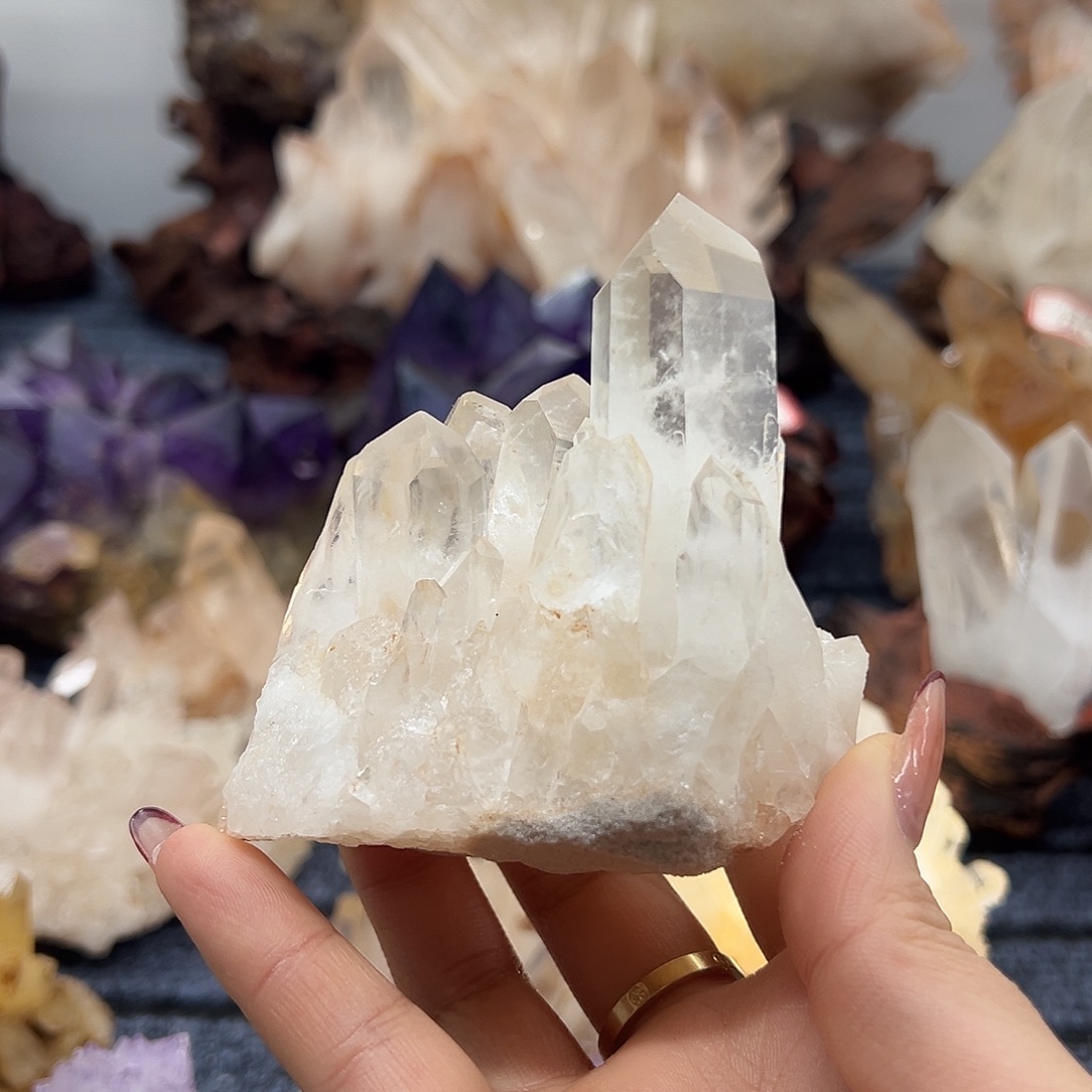珠宝半成品银S925镶嵌水晶