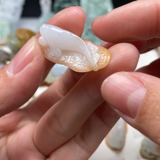 翡翠吊坠(不含链)未镶嵌国*