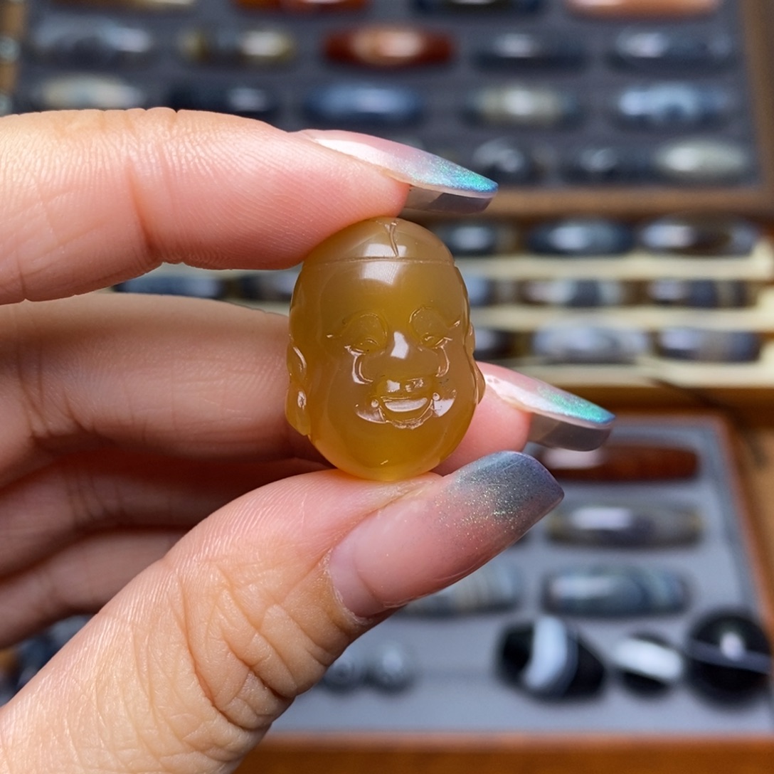 玛瑙/玉髓珠宝半成品未镶嵌