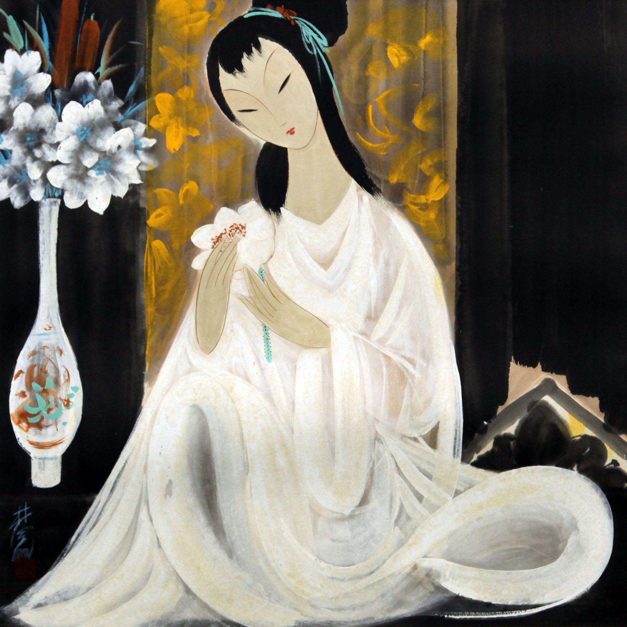 LFM  人物  67X68  纸本镜片