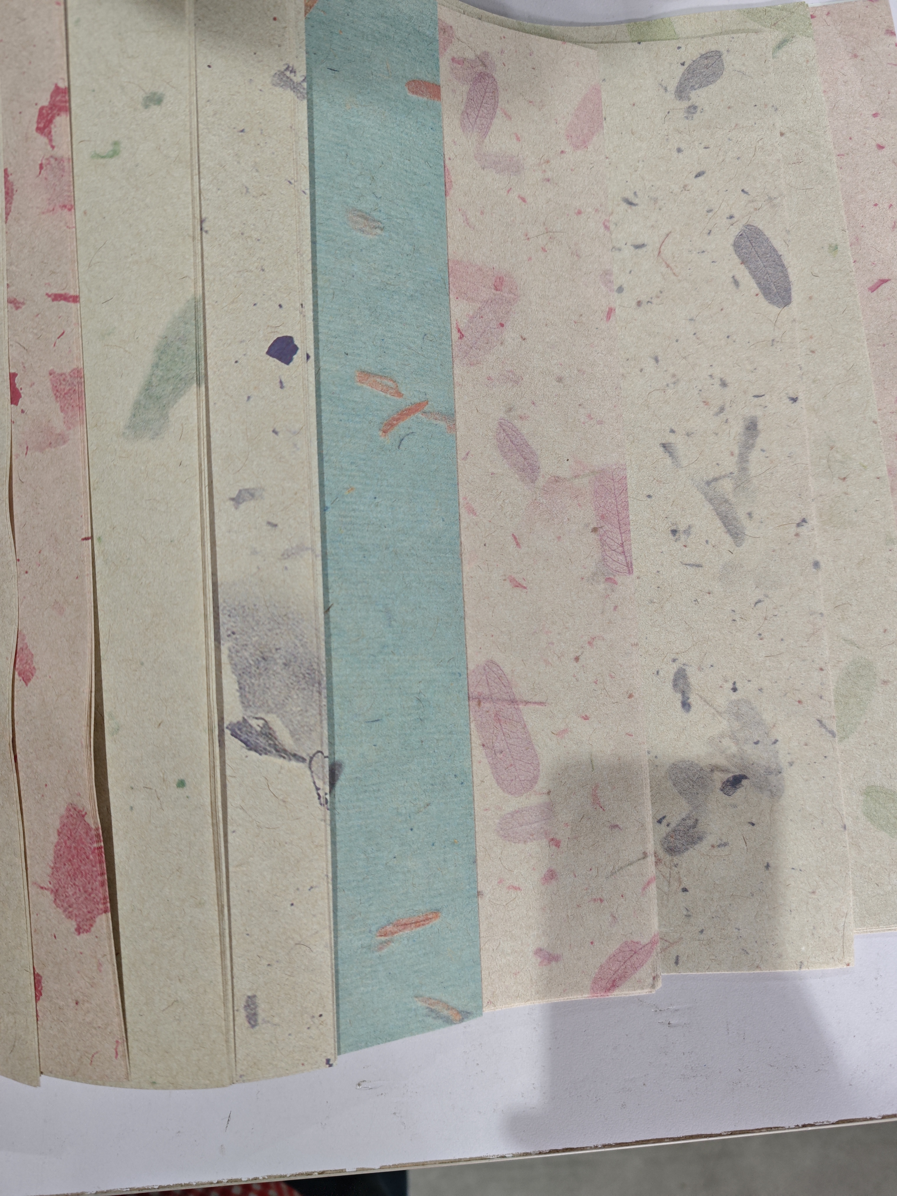 四尺对开蜡染【楮皮千叶】作品纸半生熟50张