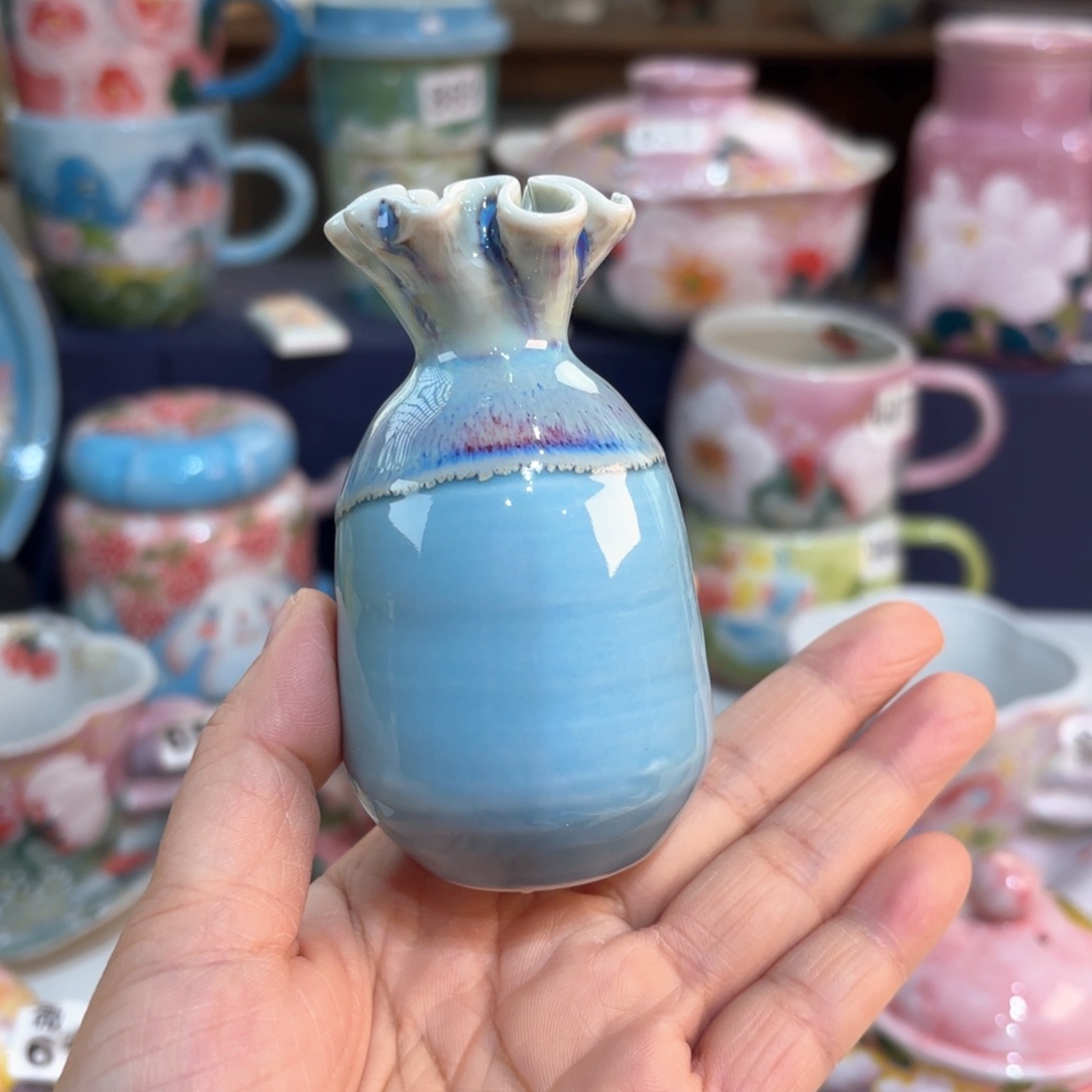 景德镇手绘高温釉下彩陶瓷茶具