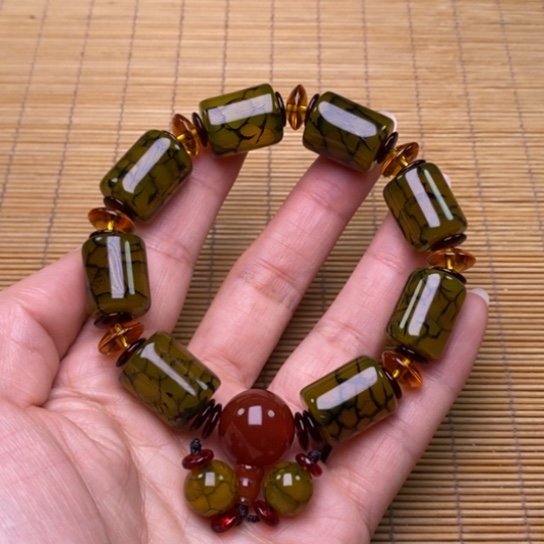 玛瑙/玉髓手链未镶嵌