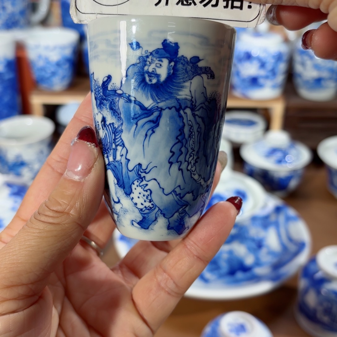 杯骆*全手工全手绘陶瓷