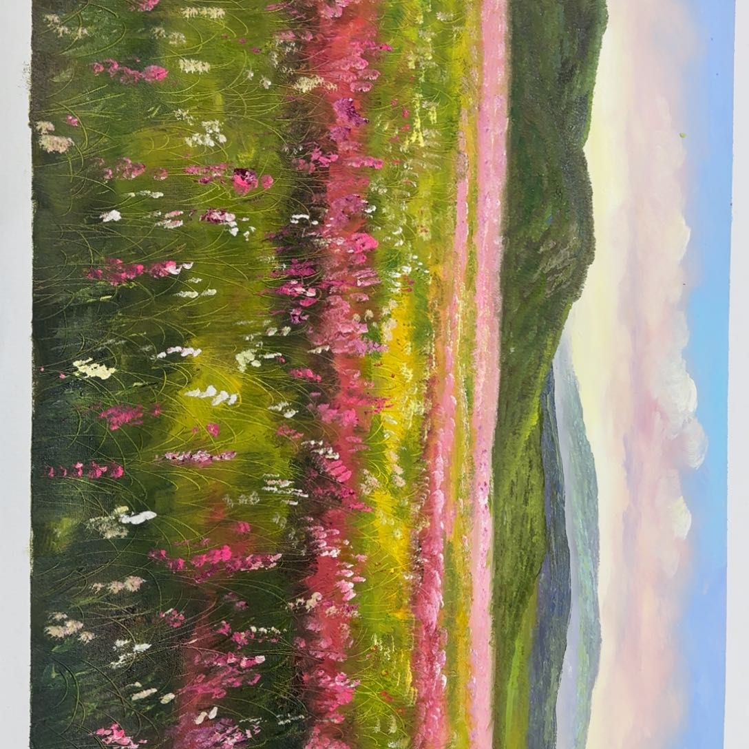 油画好的我真的好想你