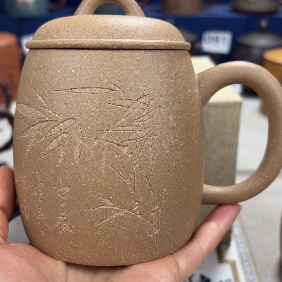 紫砂茶杯紫砂盖杯