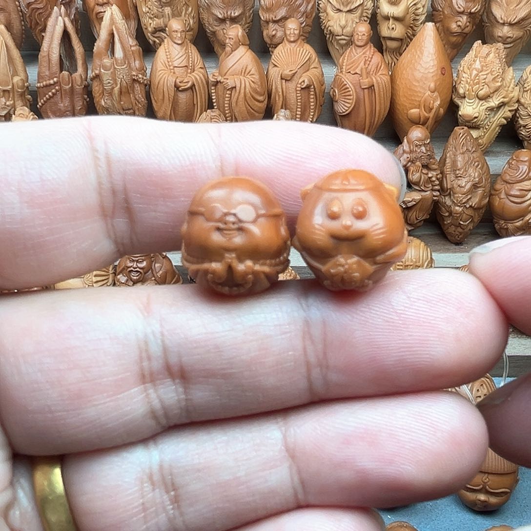 猴头核桃吊坠15一对福利