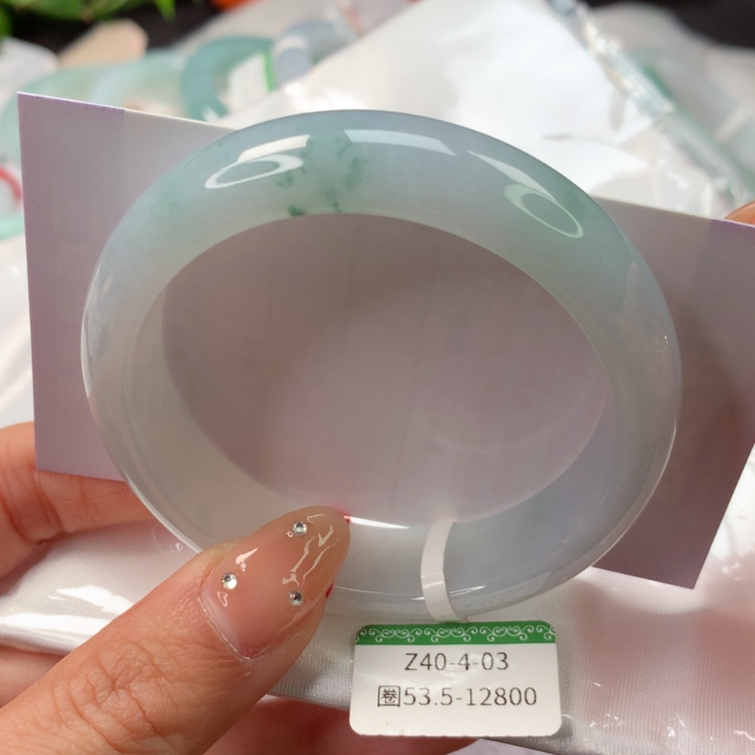 【闪购商品】翡翠手镯未镶嵌天然翡翠手镯