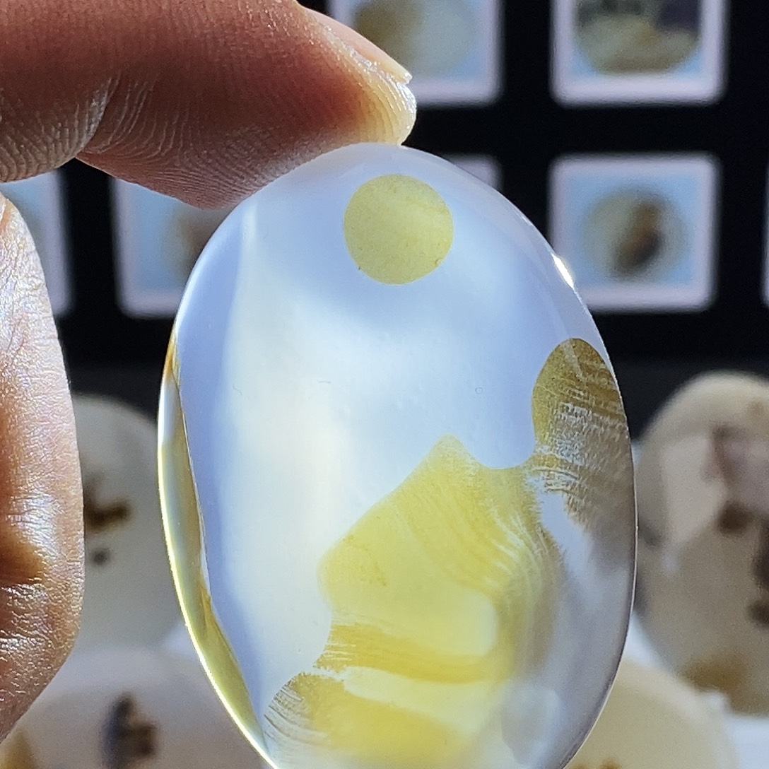 啊***谦玛瑙/玉髓未镶嵌吊坠(不含链)