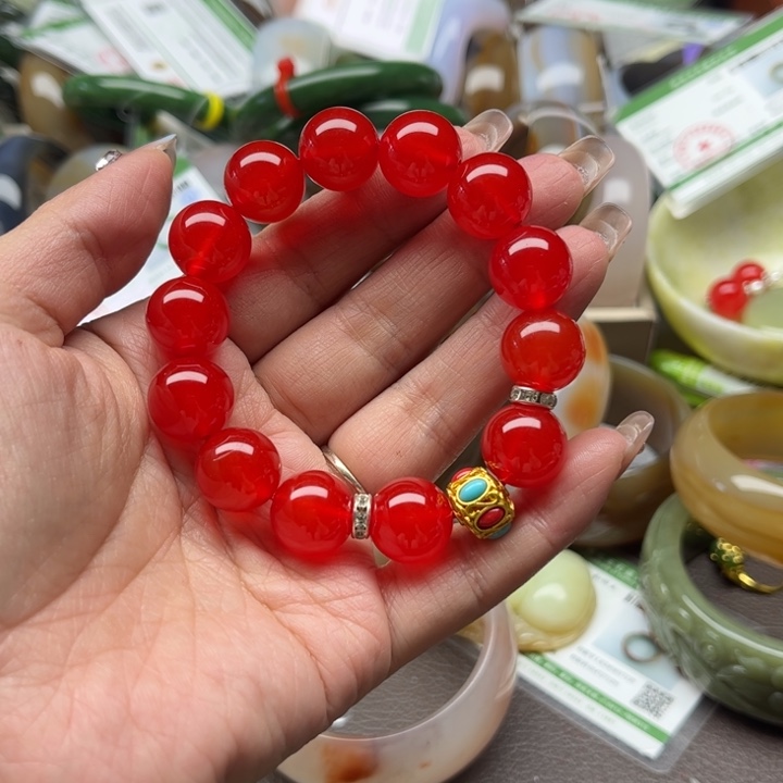 玛瑙/玉髓手链未镶嵌