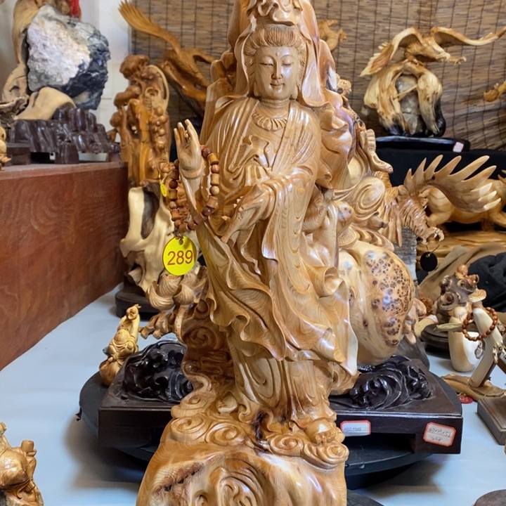 柏木工艺品摆件制作