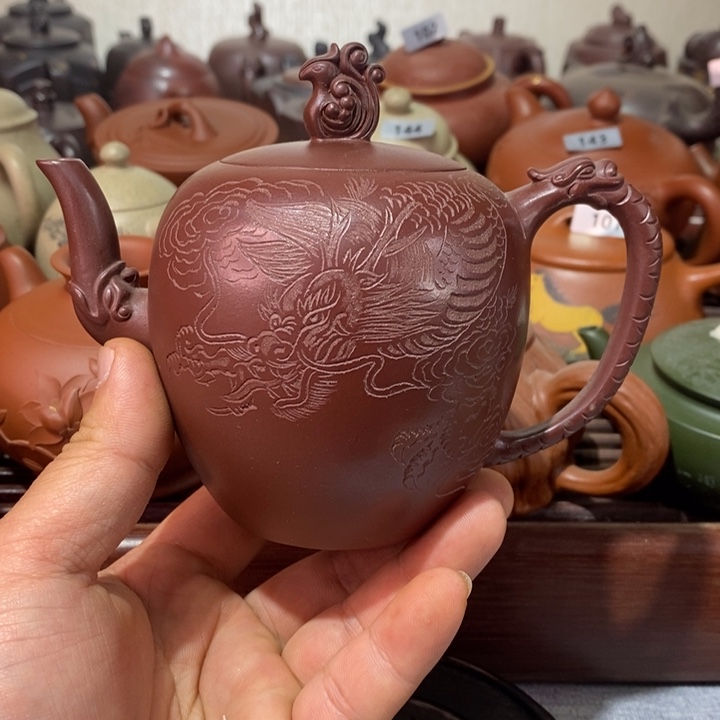 紫砂茶壶茗****馆精工制作