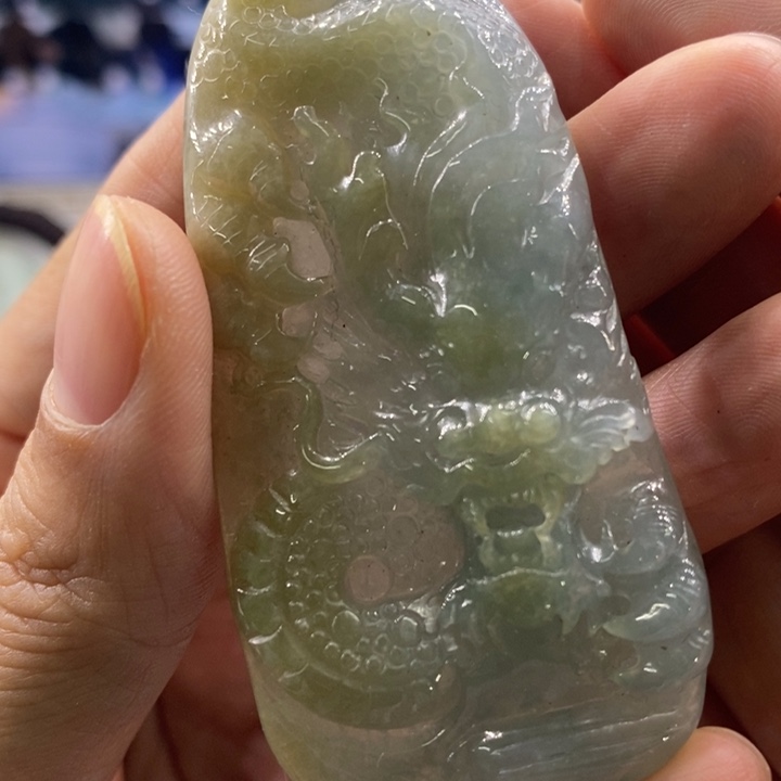 无***5翡翠未镶嵌吊坠(不含链)A790