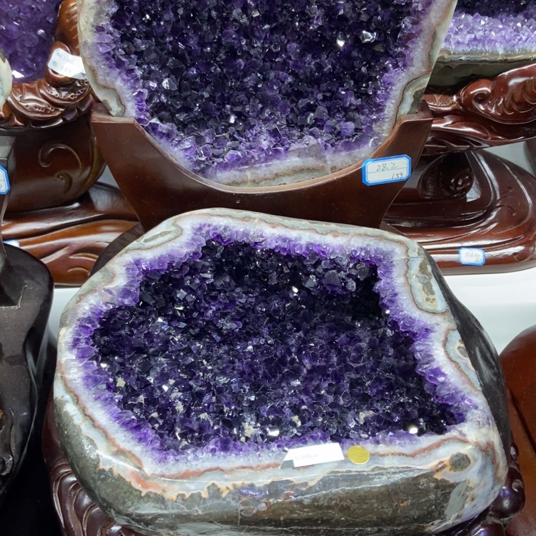 大型摆件（非配饰）未镶嵌紫晶琪