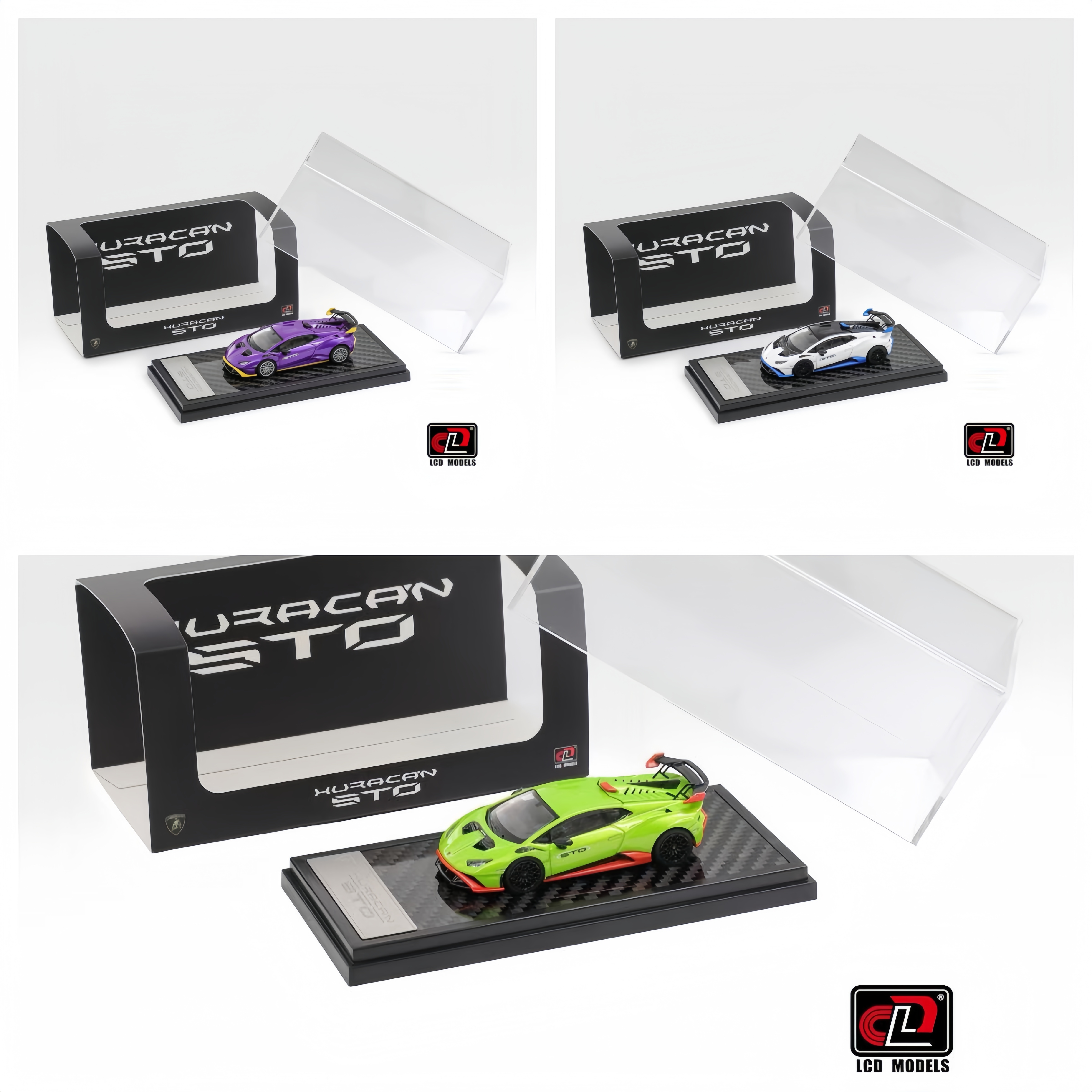 【匠擎预售】LCD 1:64 兰博基尼 小牛 STO 合金汽车模型