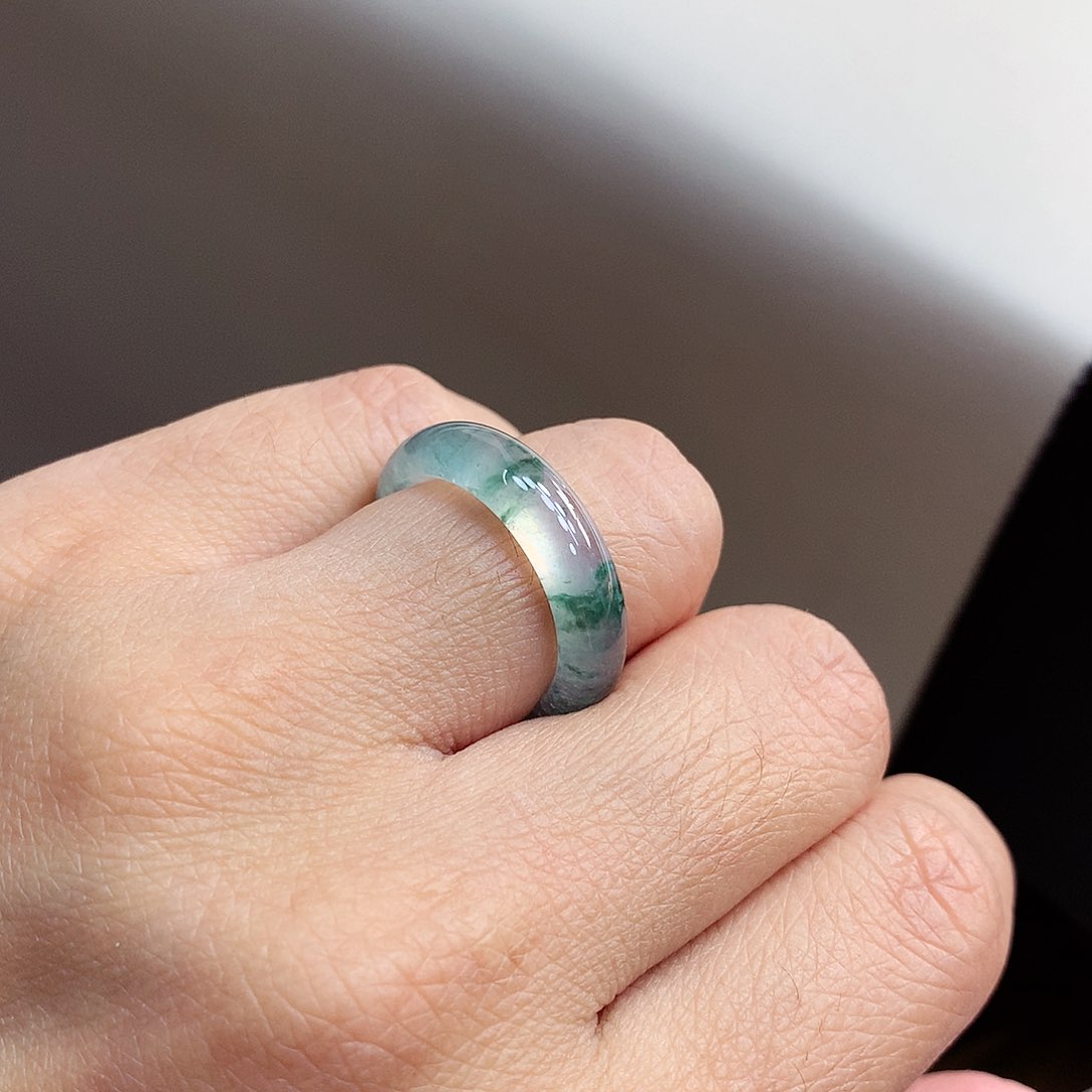 翡翠戒指未镶嵌14号