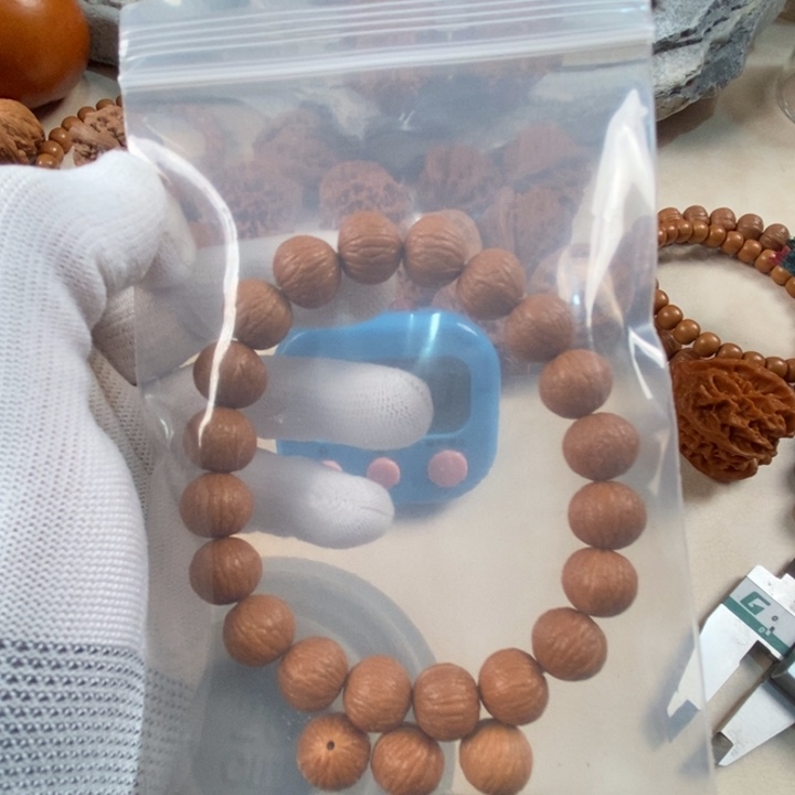 冲***者吊坠猴头核桃三维同尺凤羽13